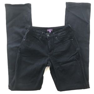 NYDJ Black Mini Boot Jeans